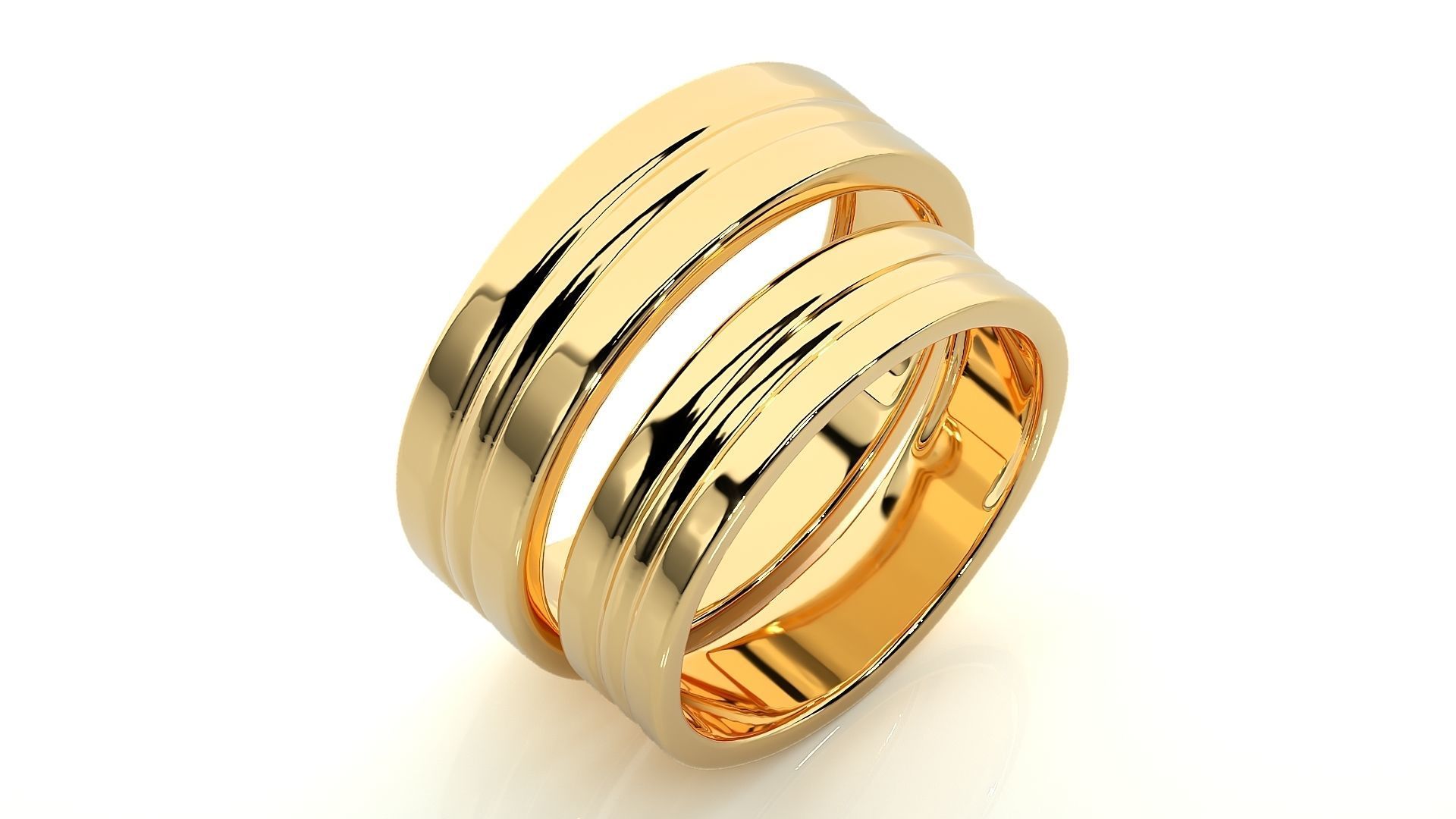 Wedding Band - 8933 3D print model_12
