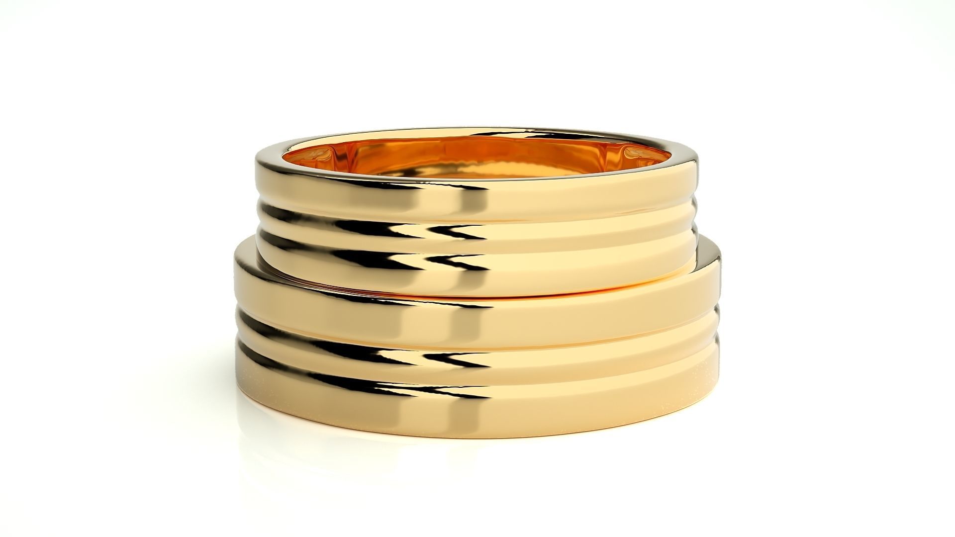 Wedding Band - 8933 3D print model_11