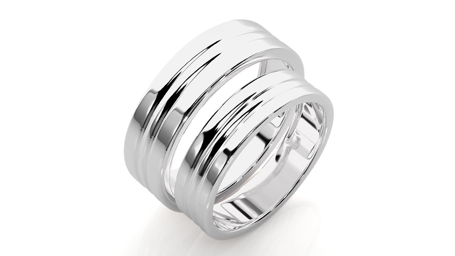 Wedding Band - 8933 3D print model_9