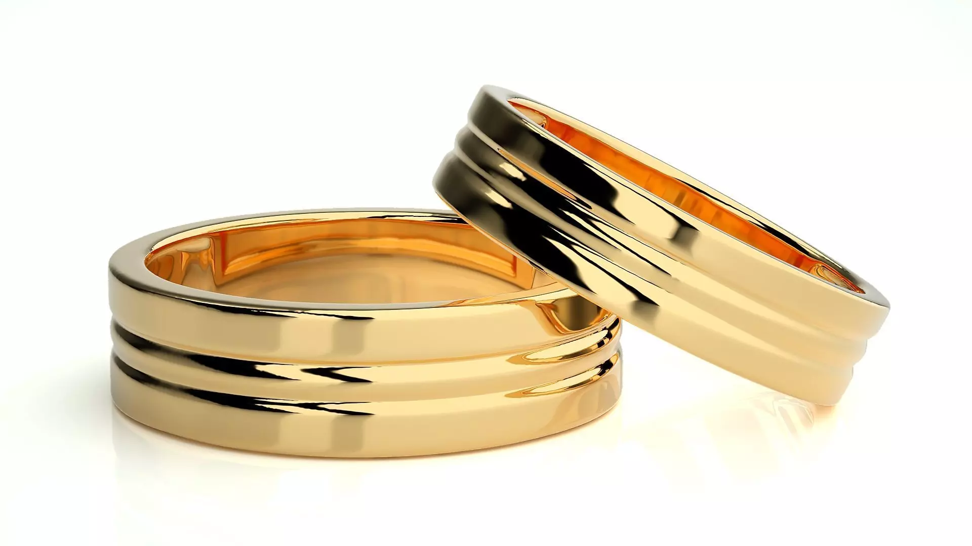 Wedding Band - 8933 3D print model_0