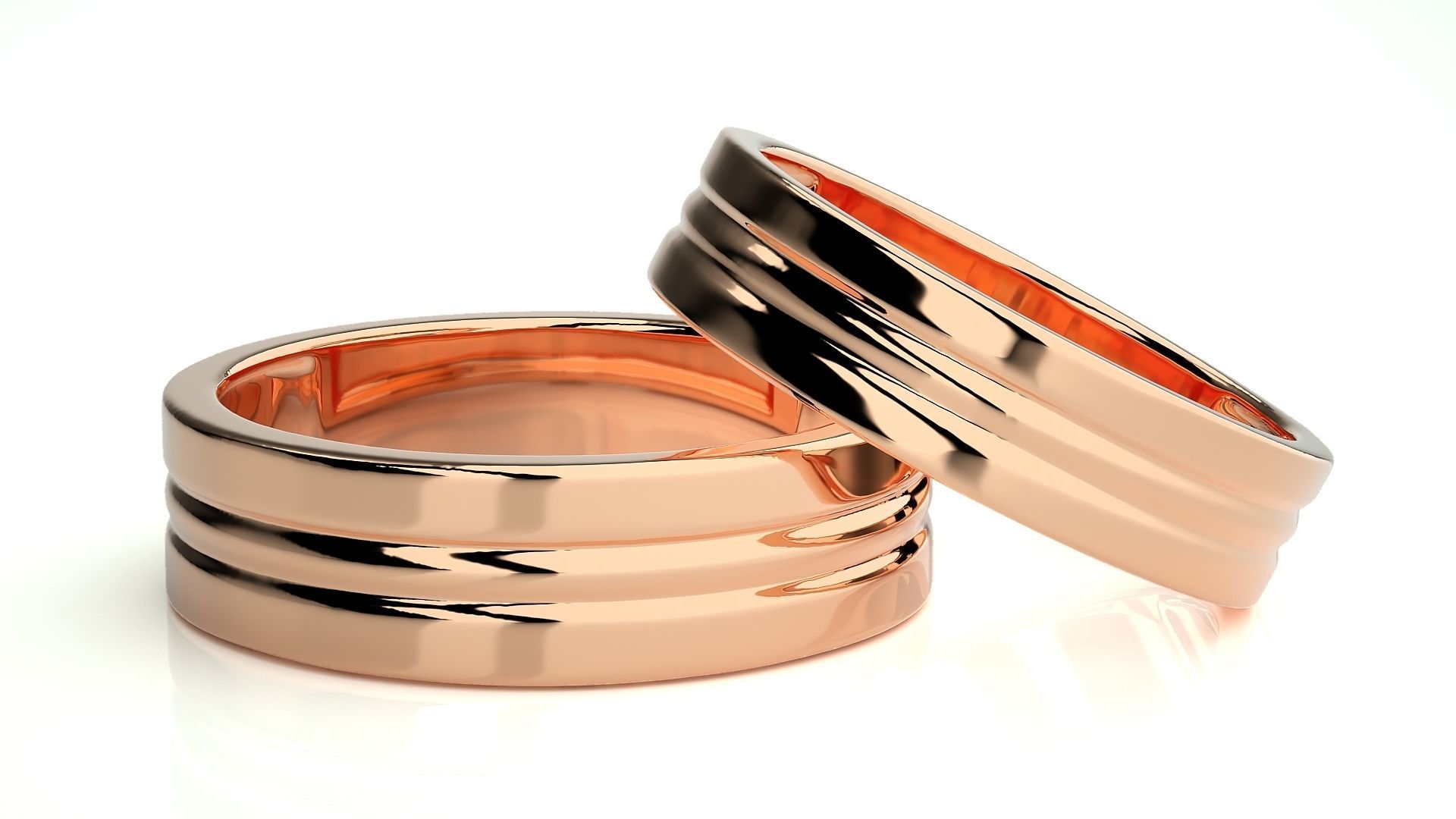 Wedding Band - 8933 3D print model_1