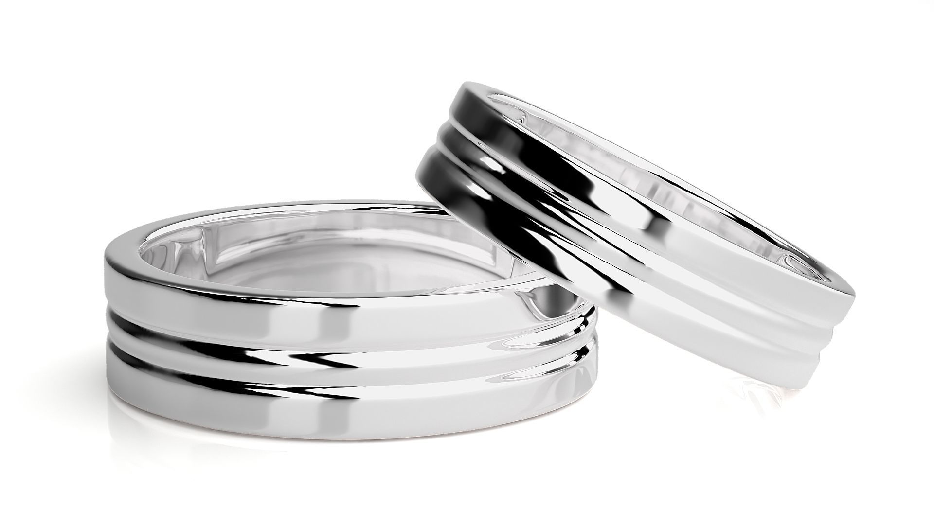 Wedding Band - 8933 3D print model_6