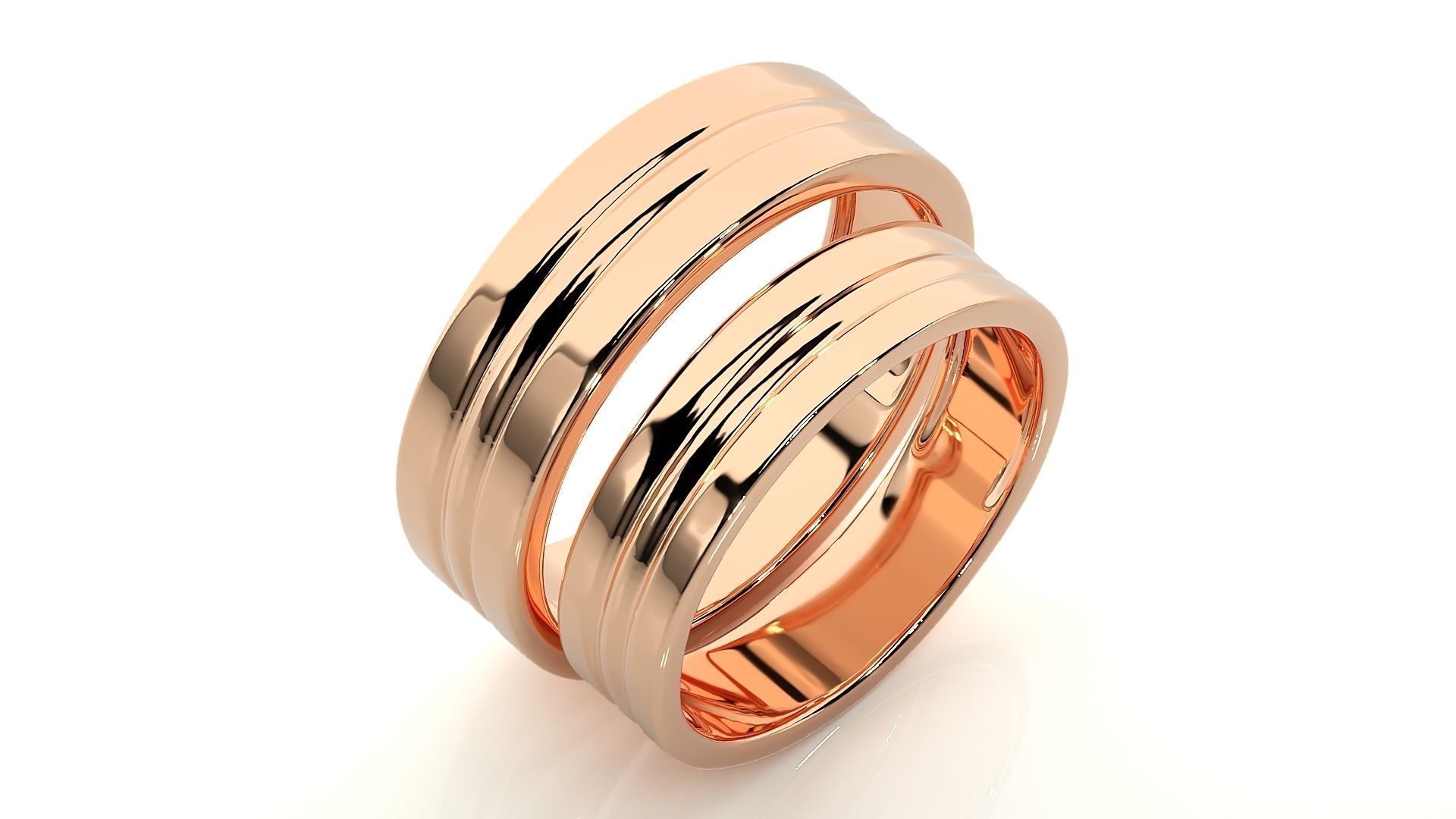 Wedding Band - 8933 3D print model_5