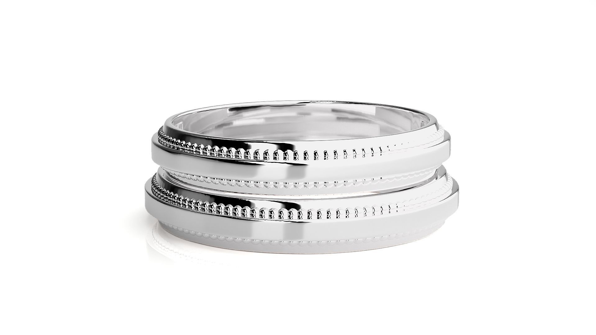Wedding Band - 9136 3D print model_8