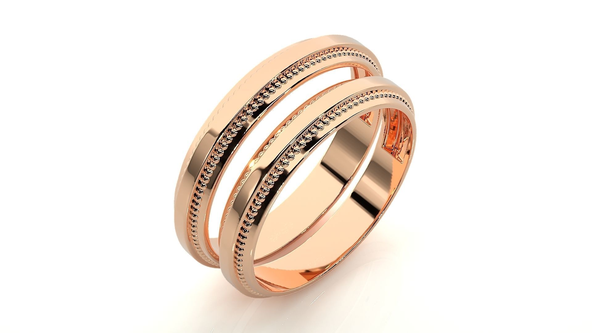 Wedding Band - 9136 3D print model_5