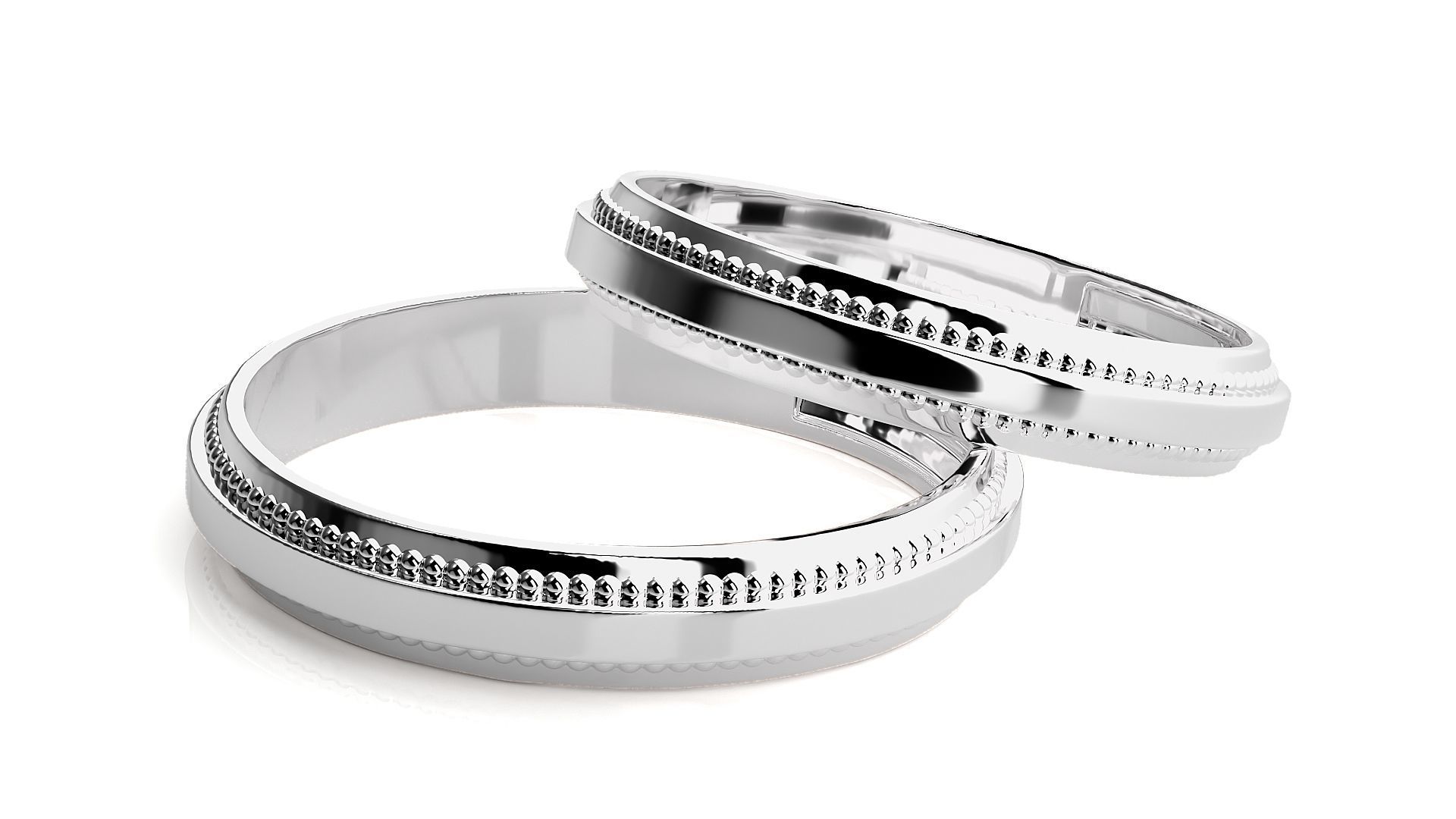 Wedding Band - 9136 3D print model_7