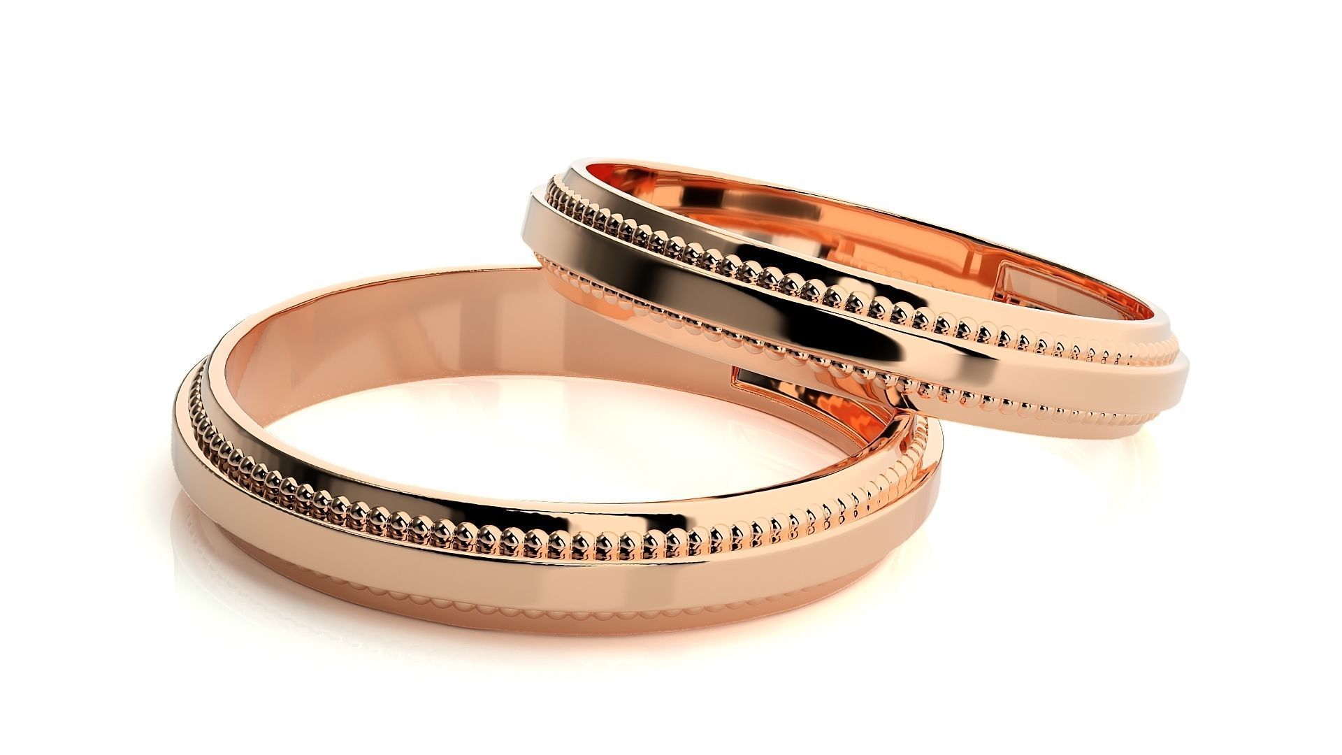 Wedding Band - 9136 3D print model_3
