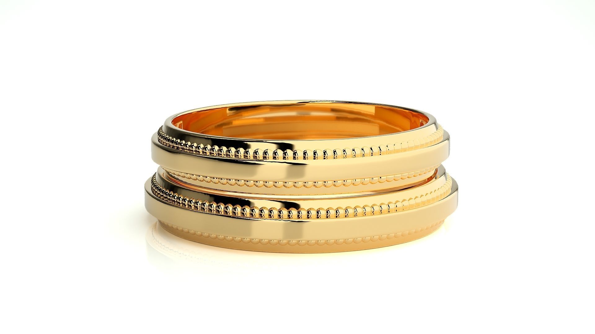Wedding Band - 9136 3D print model_11