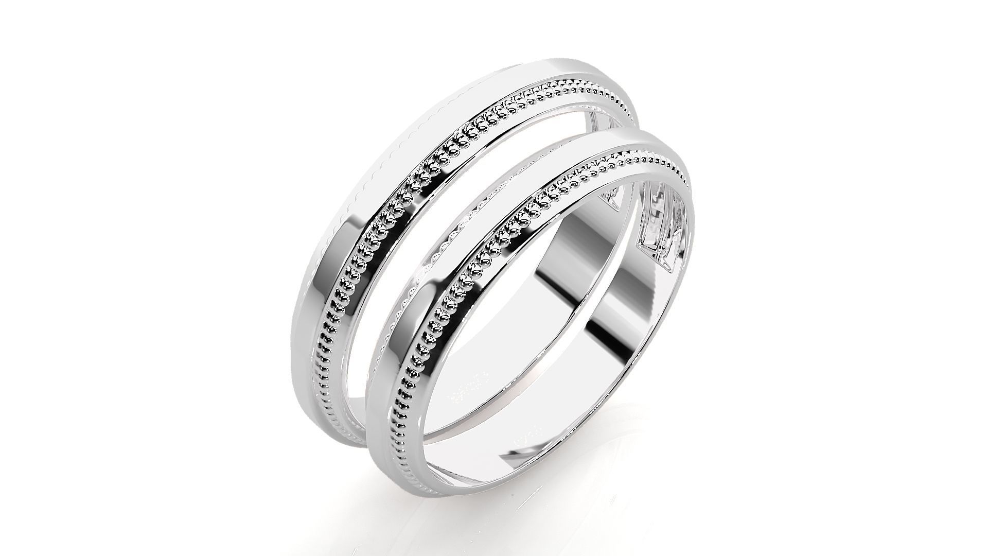 Wedding Band - 9136 3D print model_9
