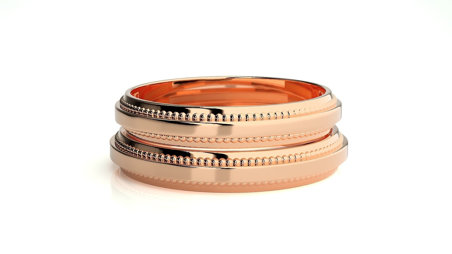 Wedding Band - 9136 3D print model_4
