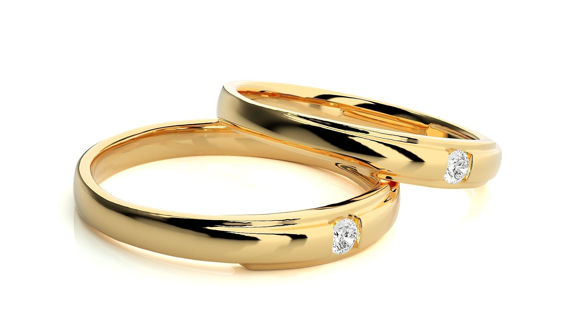 Wedding Band - 9151 3D print model_10