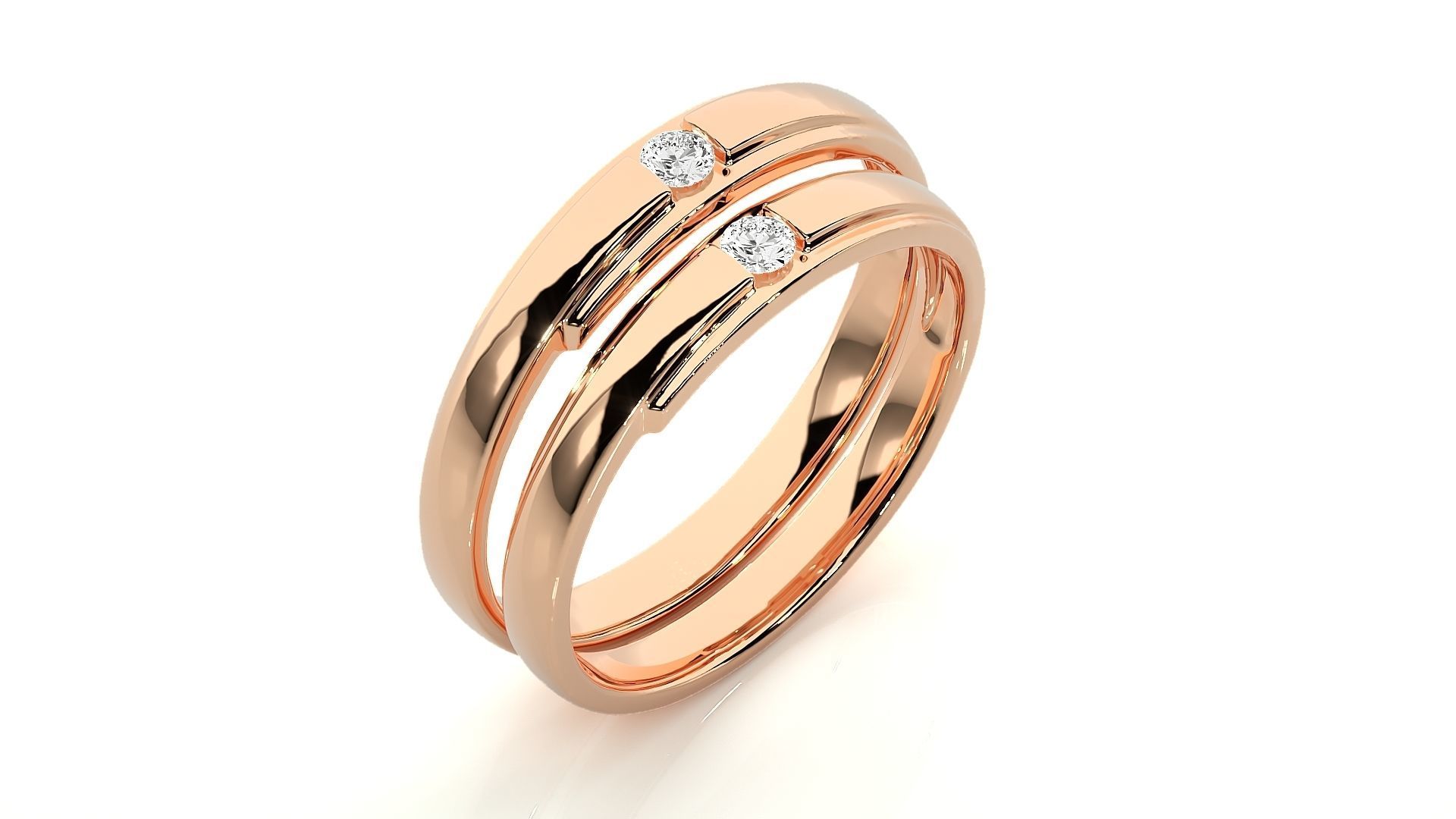 Wedding Band - 9151 3D print model_5