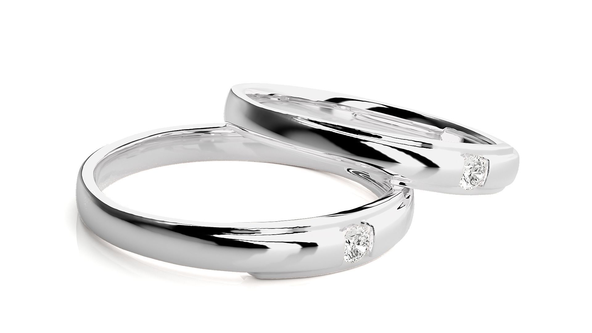 Wedding Band - 9151 3D print model_7