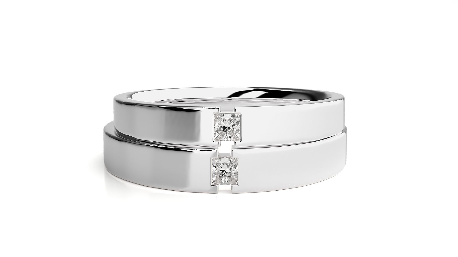 Wedding Band - 9162 3D print model_8