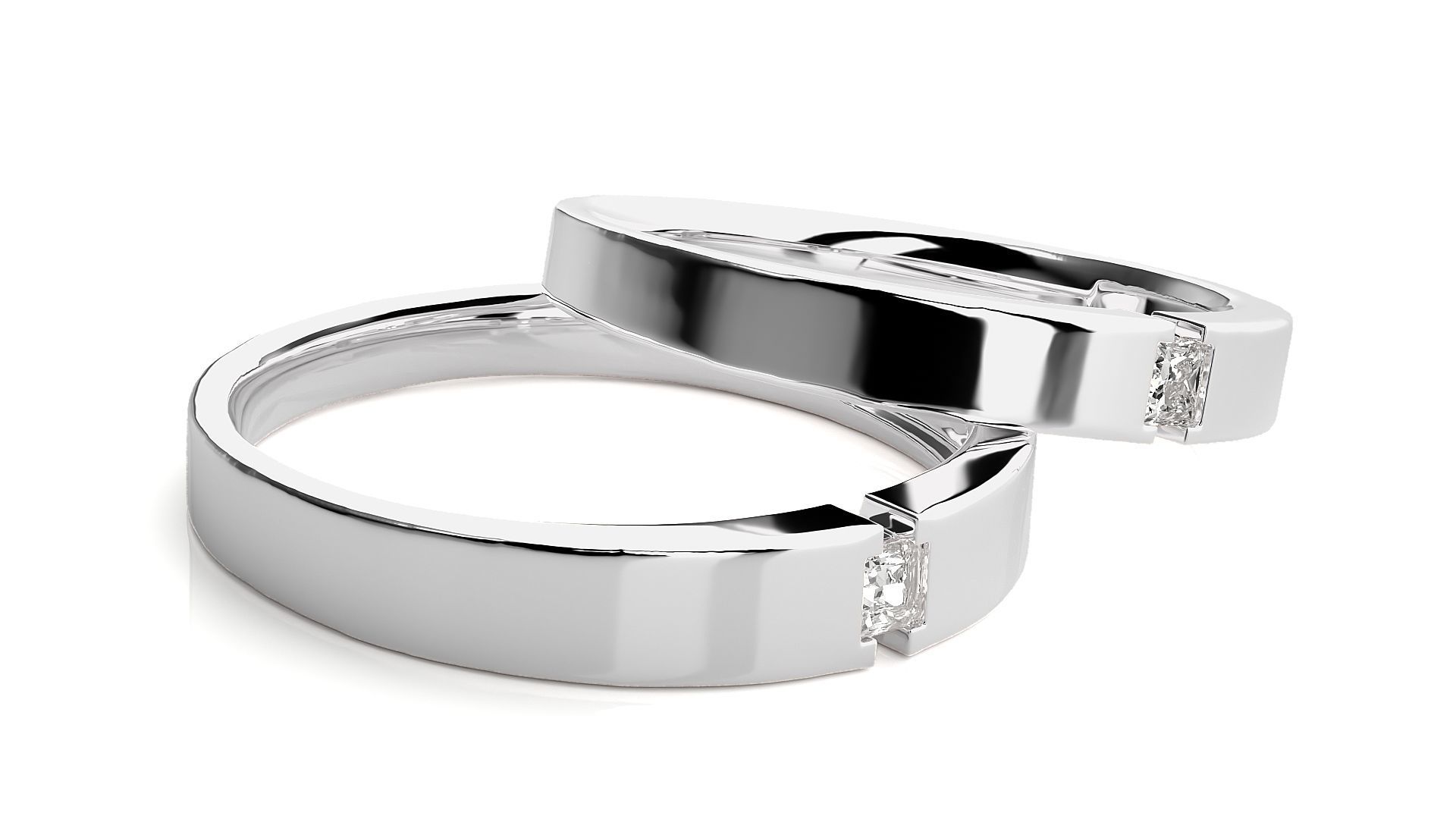 Wedding Band - 9162 3D print model_7