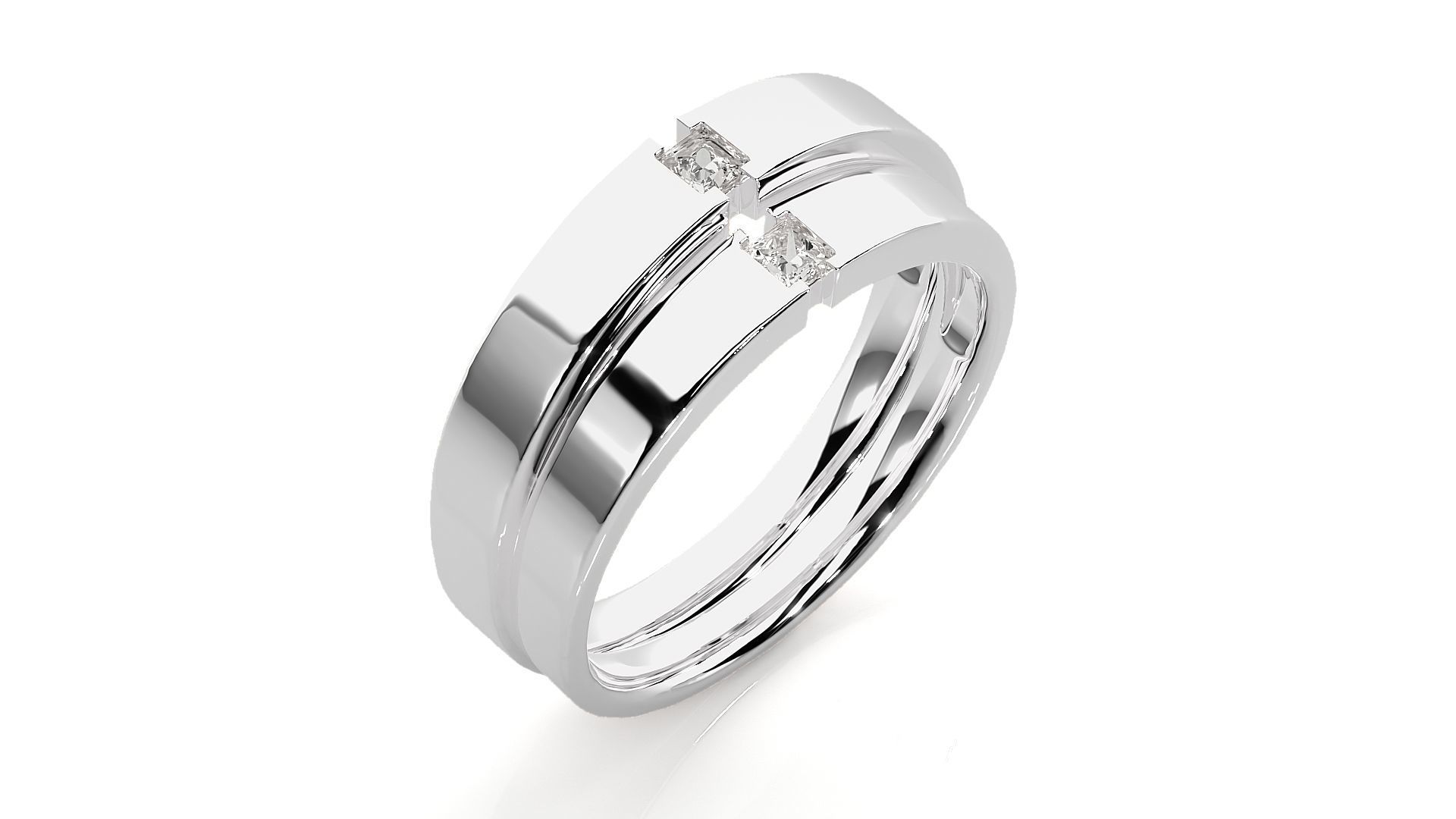 Wedding Band - 9162 3D print model_9