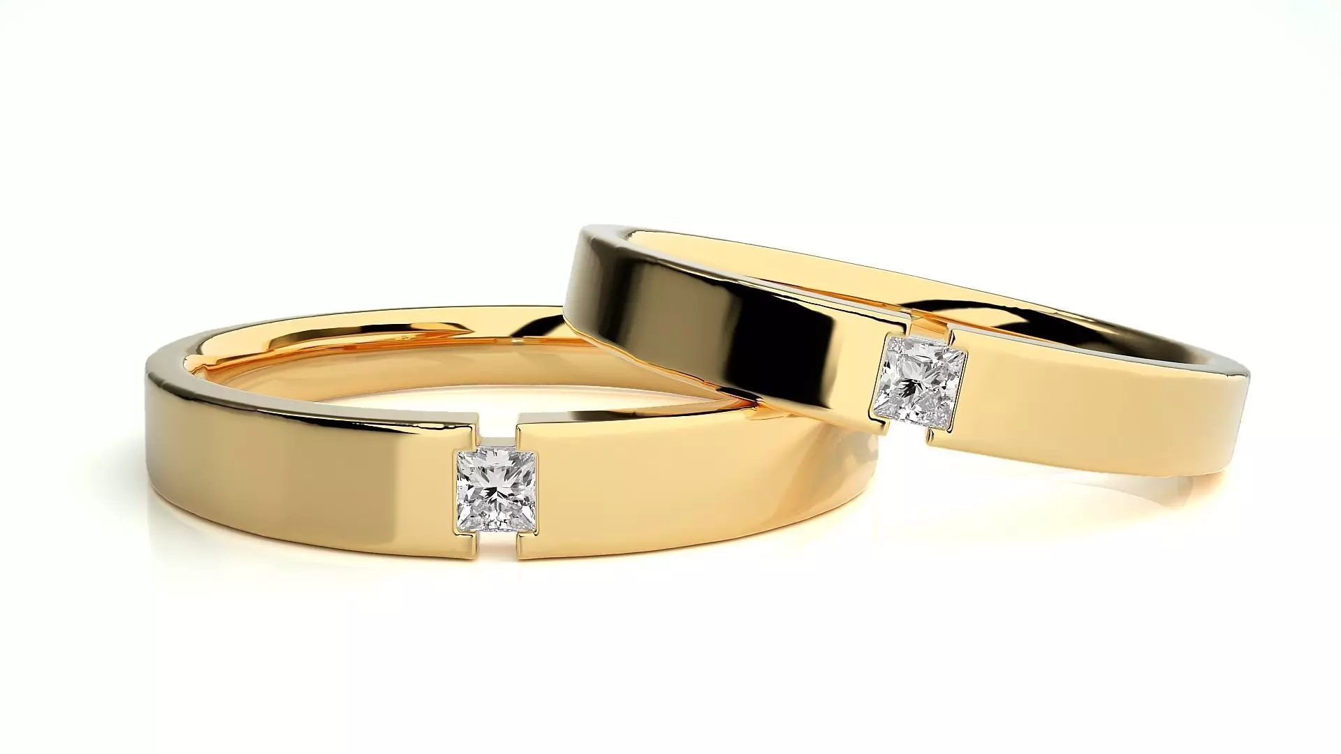 Wedding Band - 9162 3D print model_0