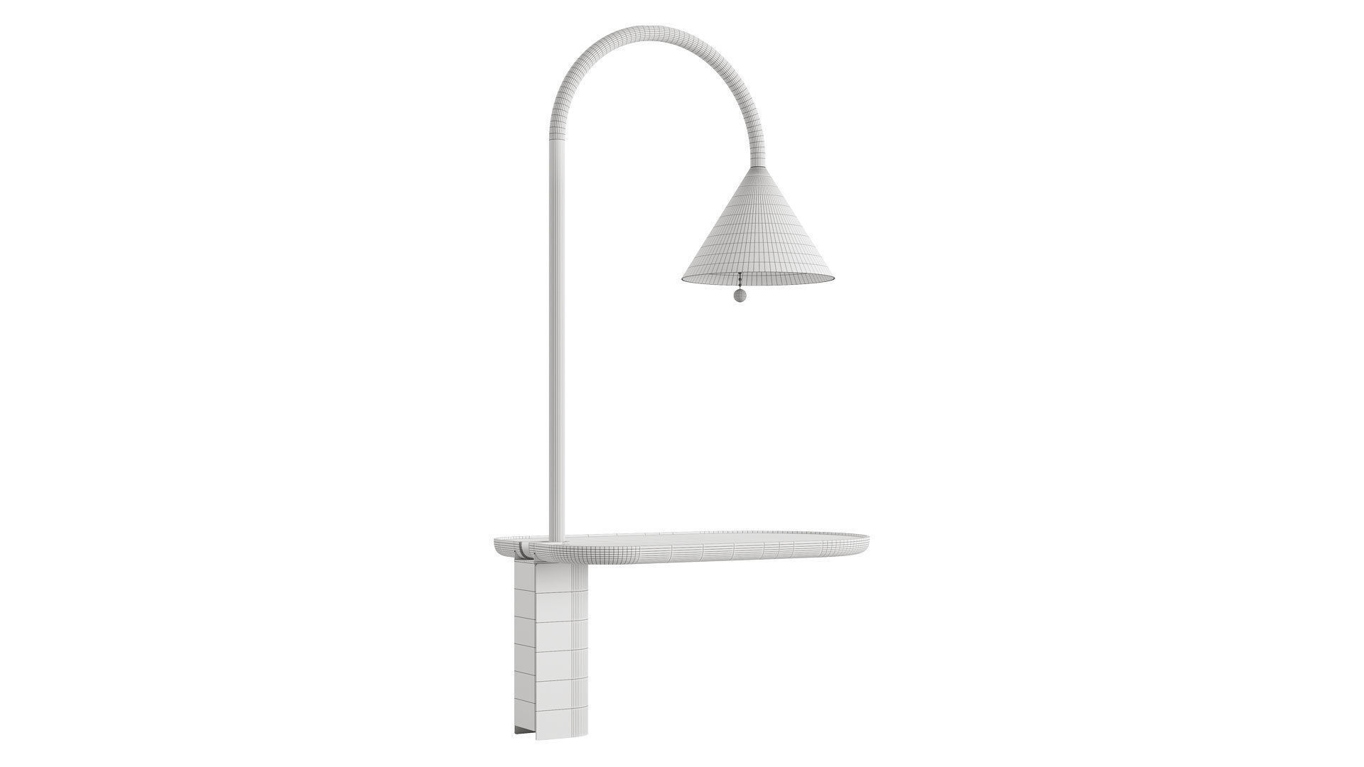 OZZ Wall S Lamp by Miniforms 3D model_3