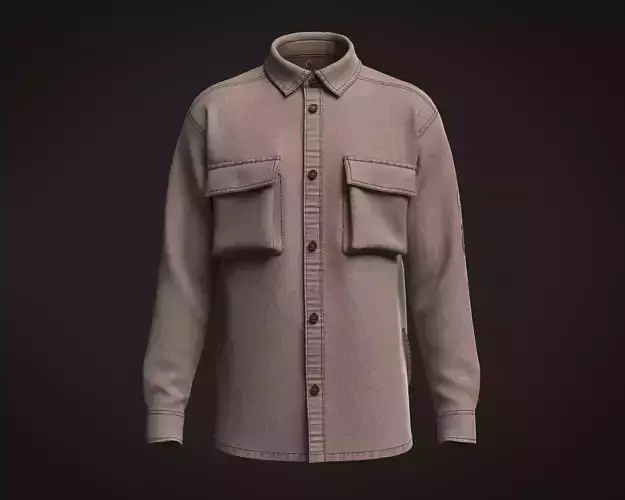 Shirt Khaki Utility 