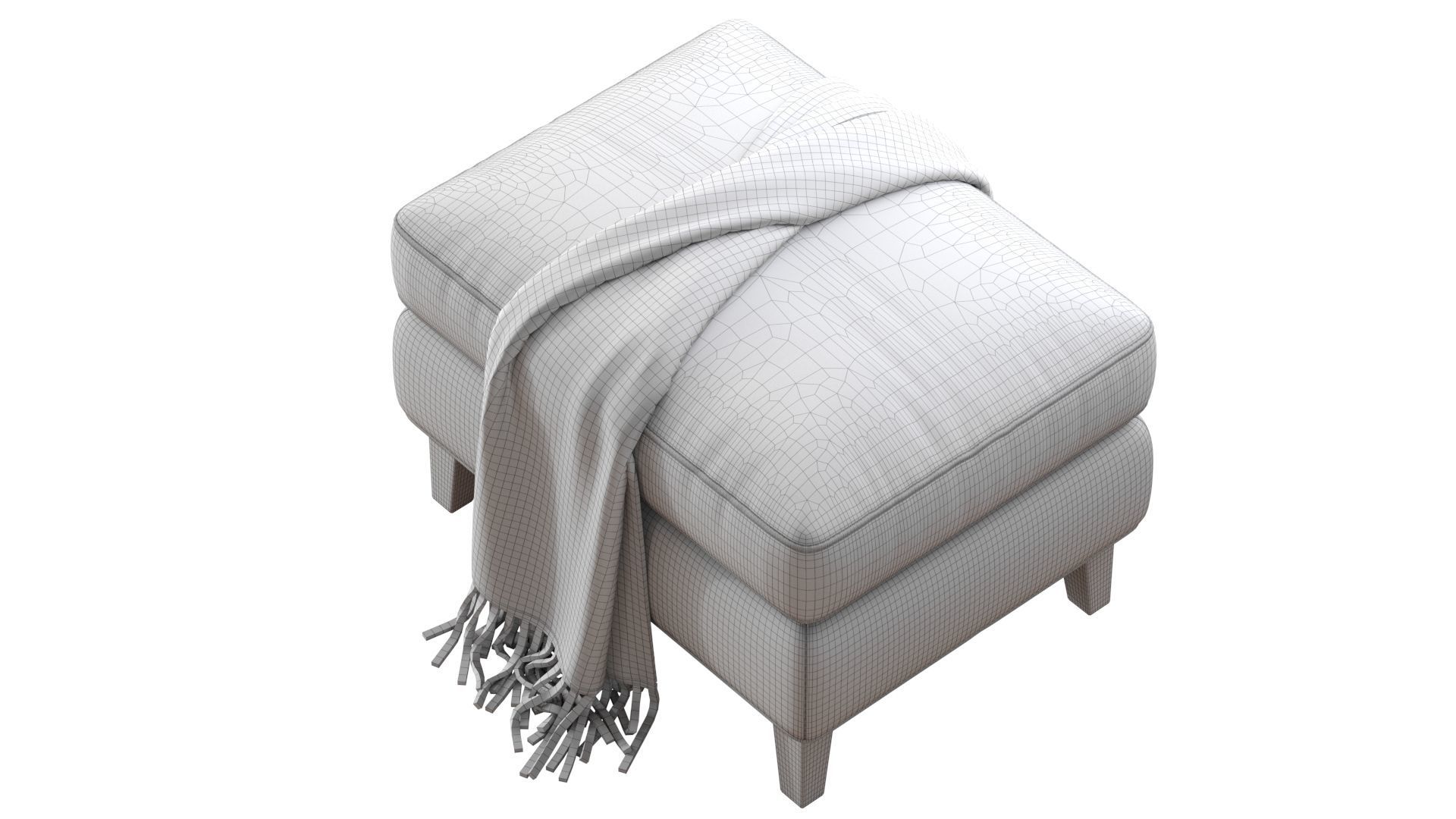  Beverly Upholstered Ottoman 3D model_23