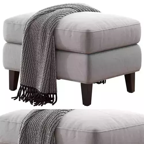  Beverly Upholstered Ottoman