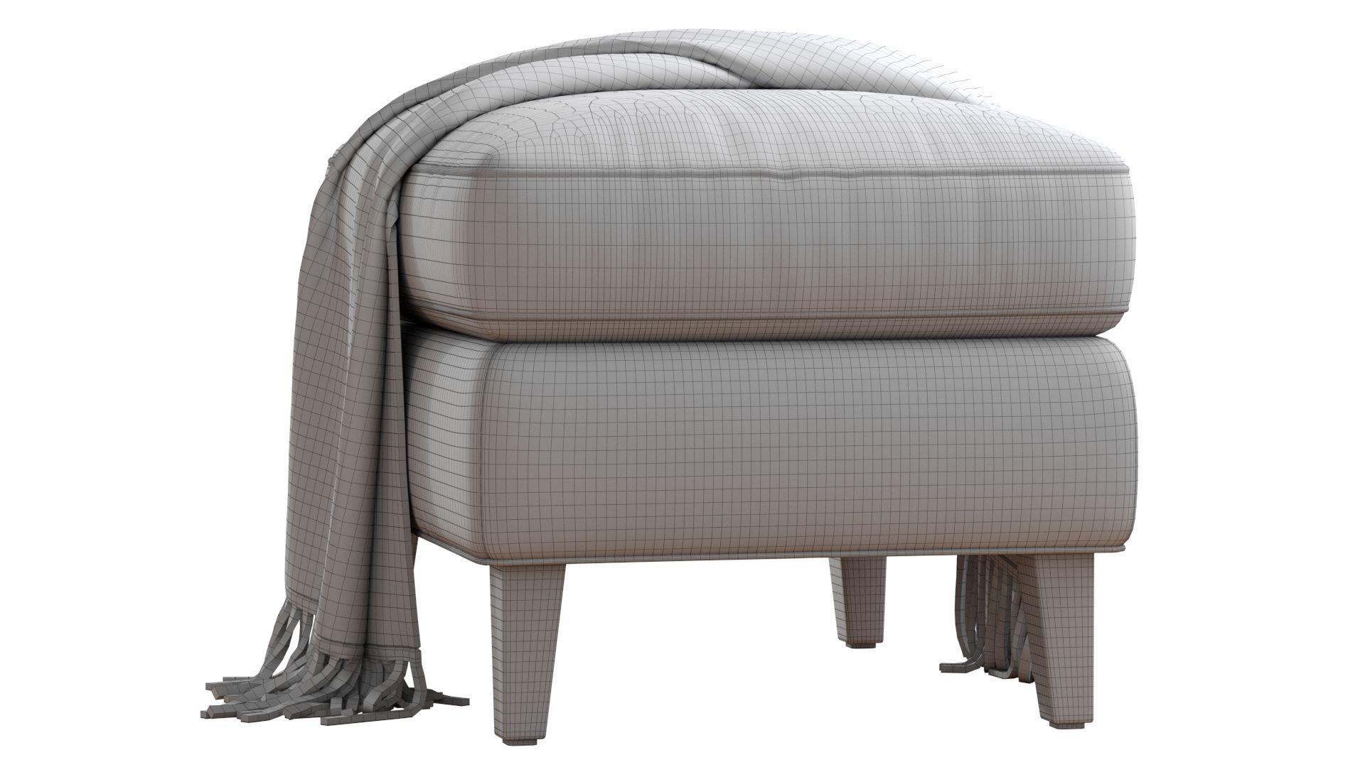  Beverly Upholstered Ottoman 3D model_25