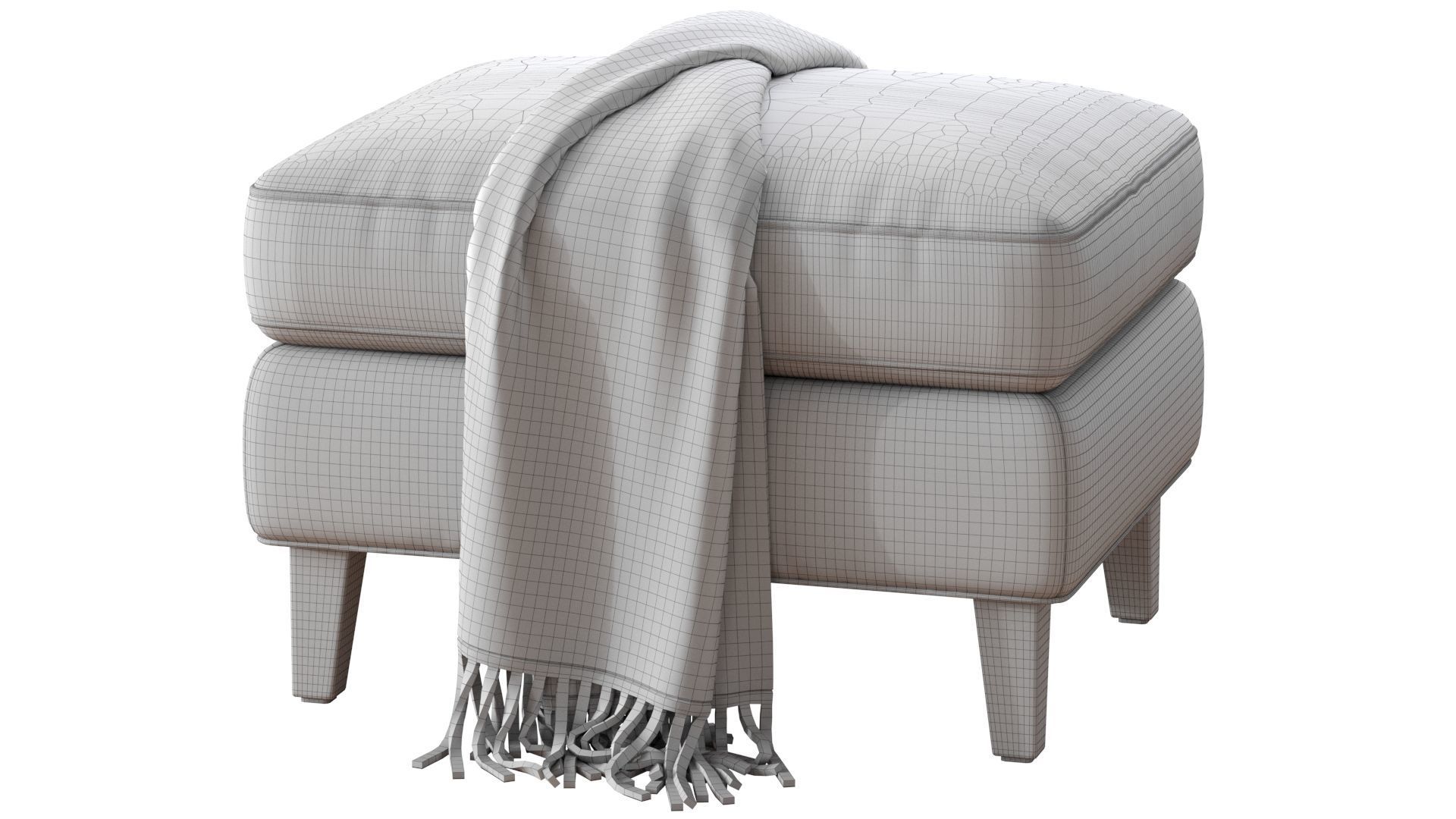  Beverly Upholstered Ottoman 3D model_27