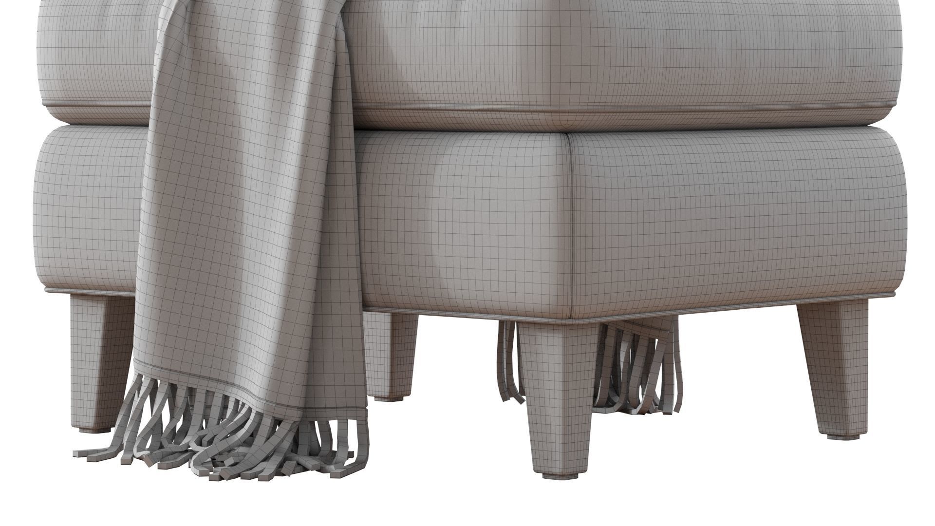  Beverly Upholstered Ottoman 3D model_24