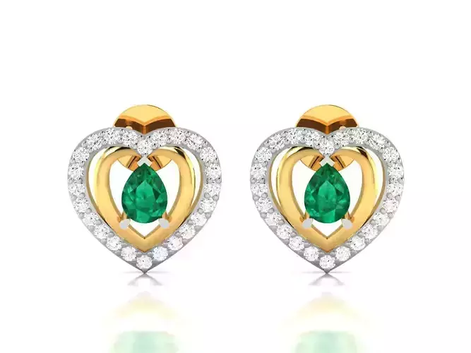 Women Heart Earrings