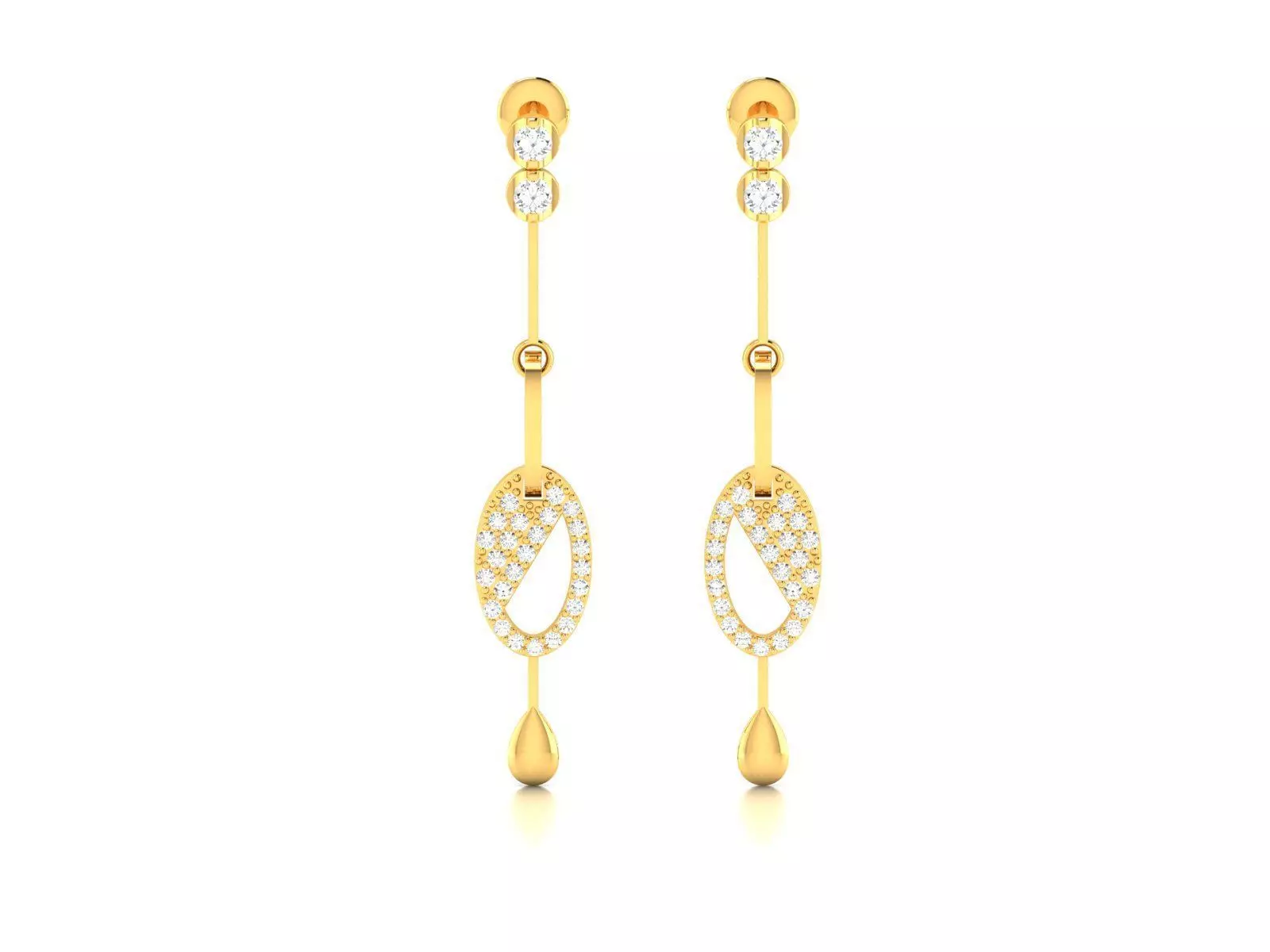 Women Earrings 3D print model