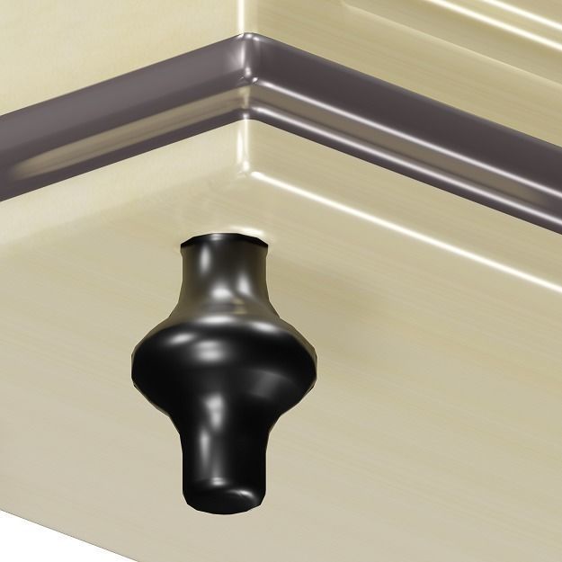 Wooden Storage Cabinet 3D model_3