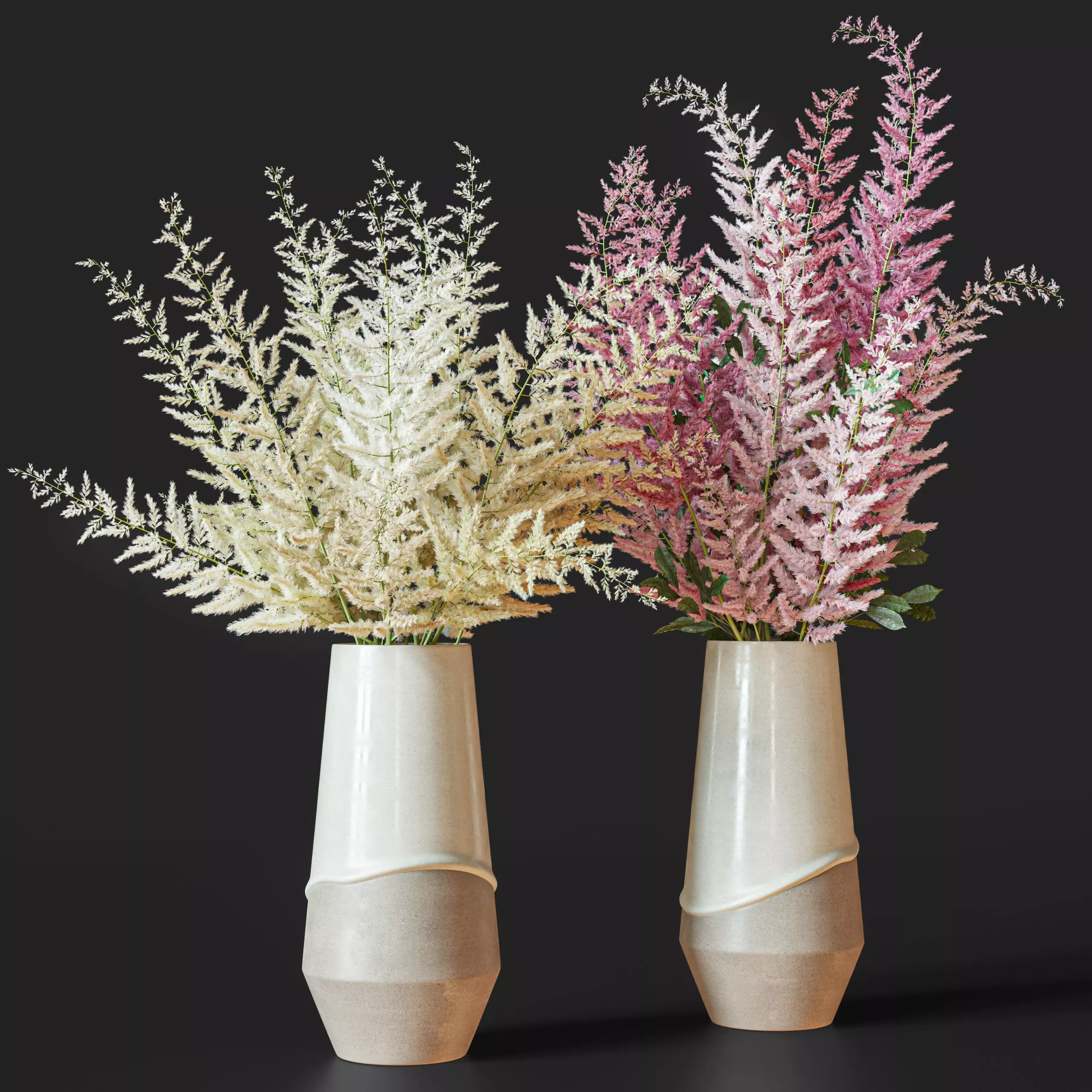 Flower Set 039 Astilbe 3D model_0
