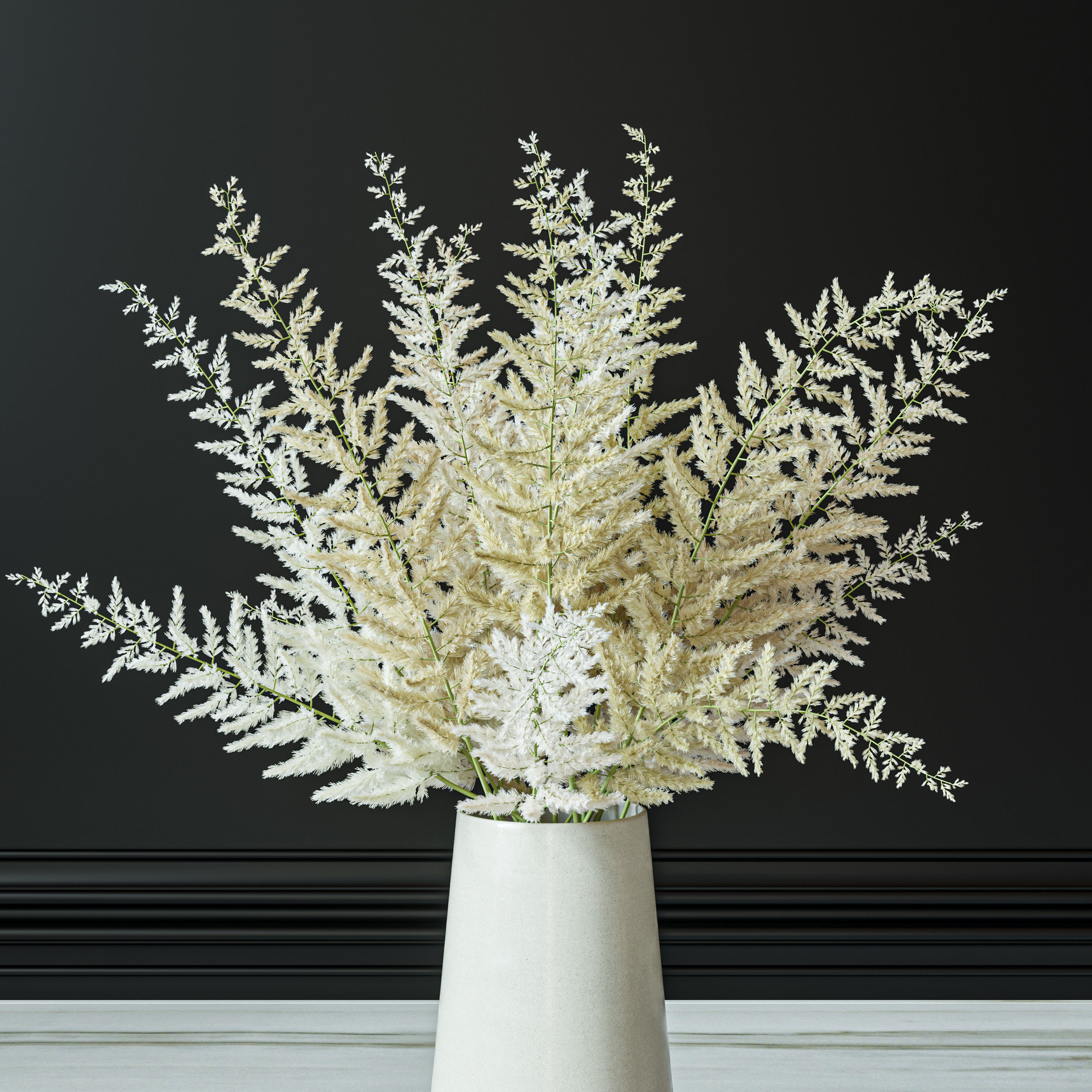 Flower Set 039 Astilbe 3D model_4