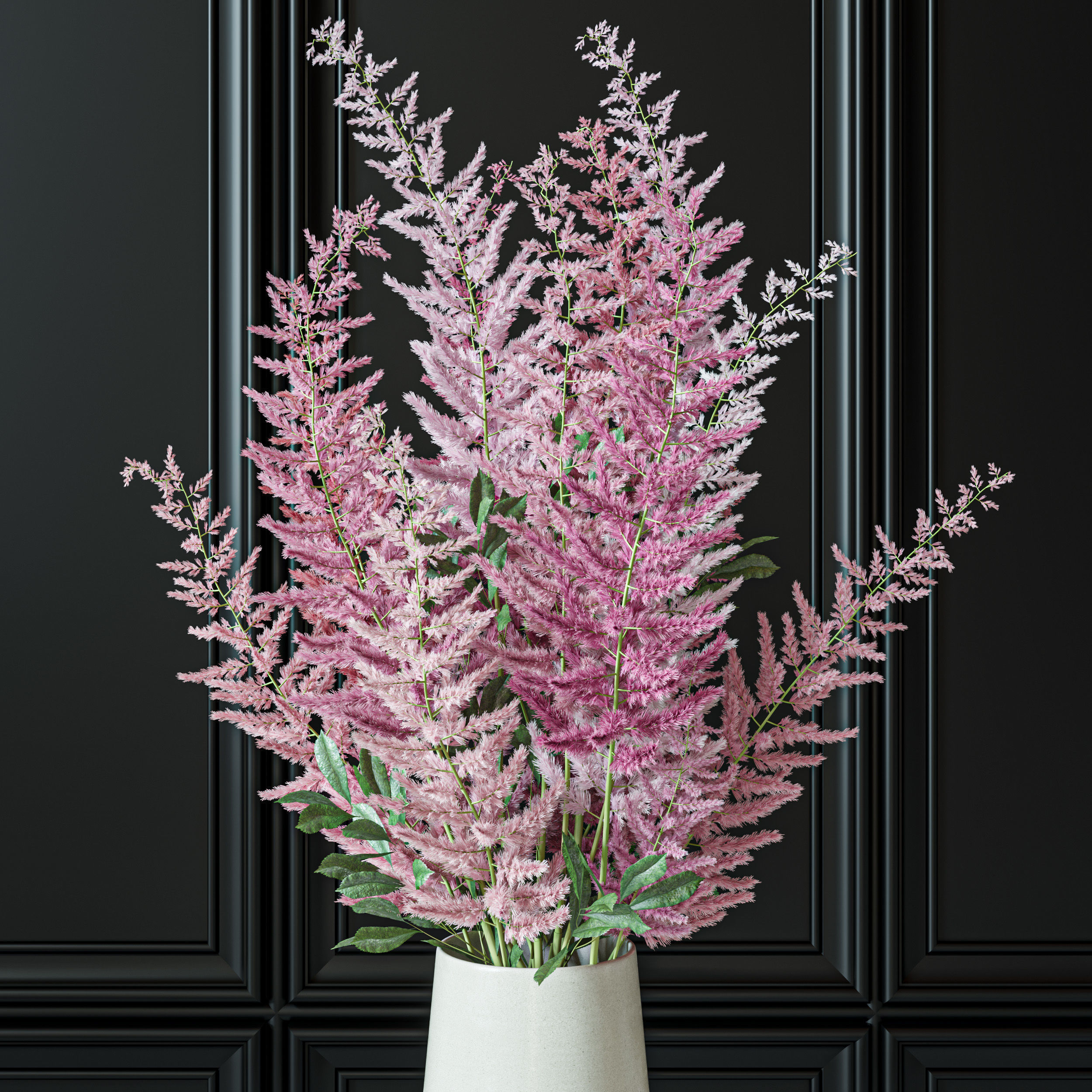 Flower Set 039 Astilbe 3D model_3