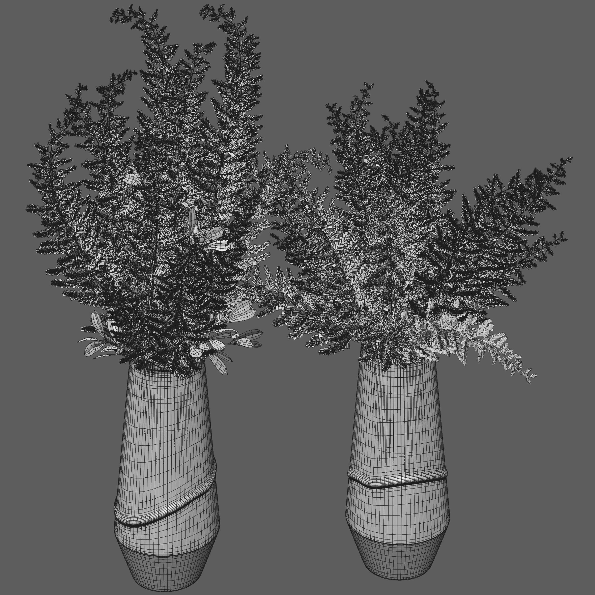 Flower Set 039 Astilbe 3D model_5