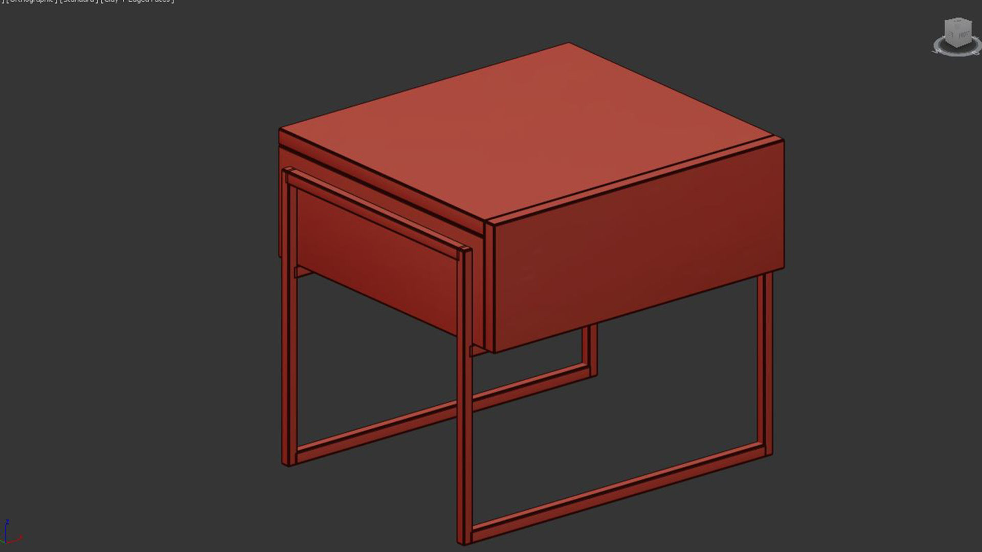 table DON Quercia 3D model_4