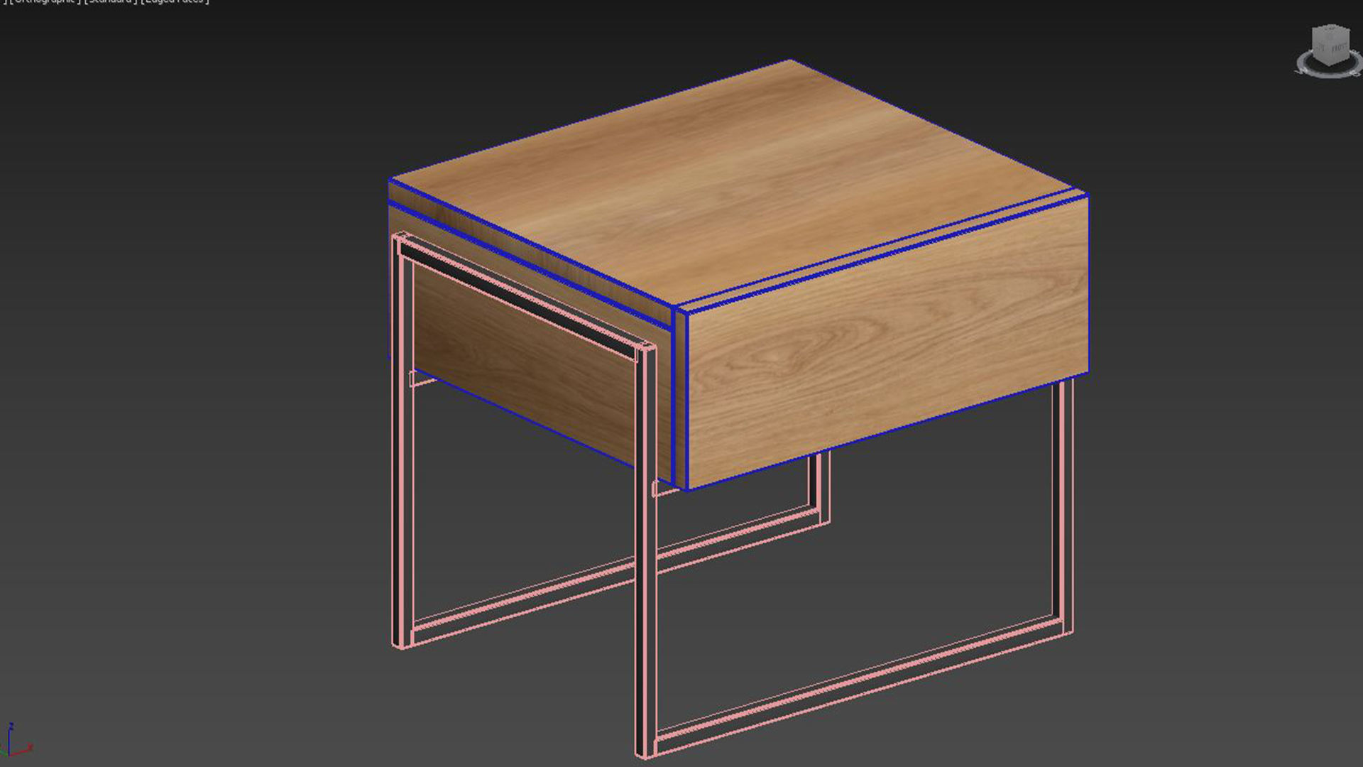 table DON Quercia 3D model_6