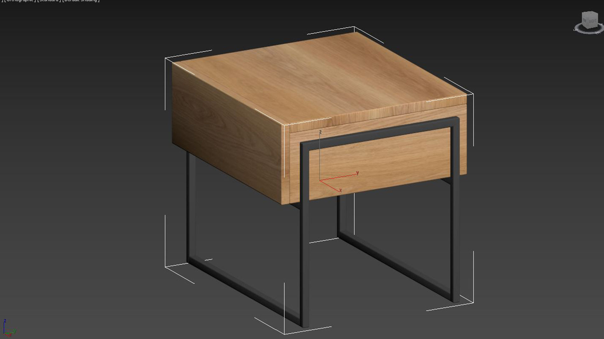 table DON Quercia 3D model_2