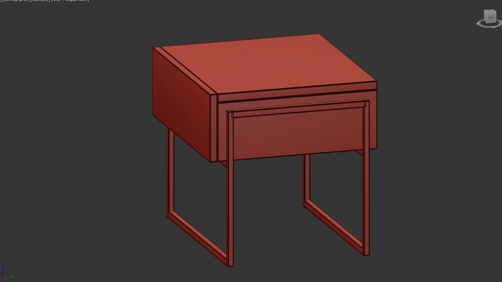 table DON Quercia 3D model_3