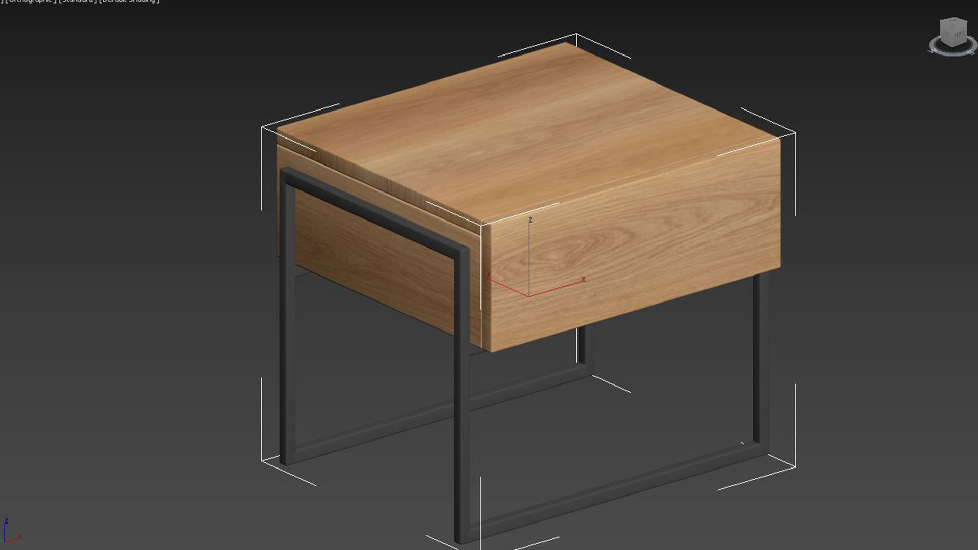table DON Quercia 3D model_7