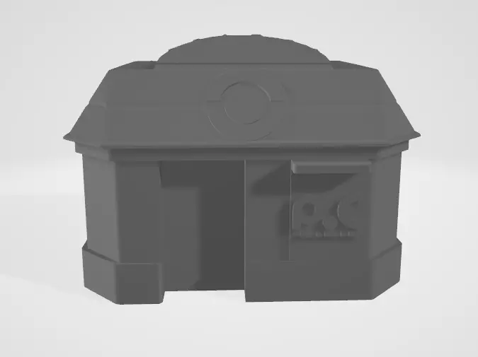 Pokemon Center 3D print model_0