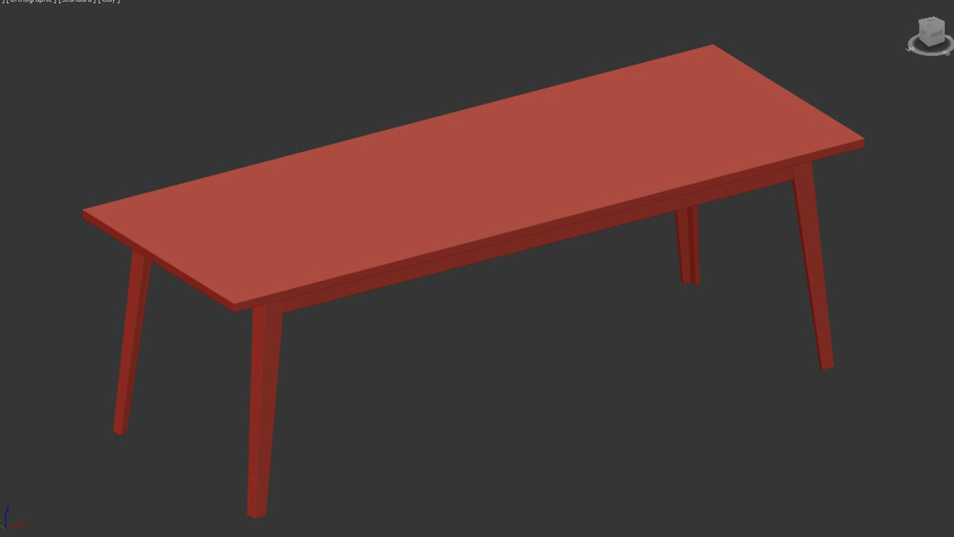 table EMILIA II Naturel 3D model_4