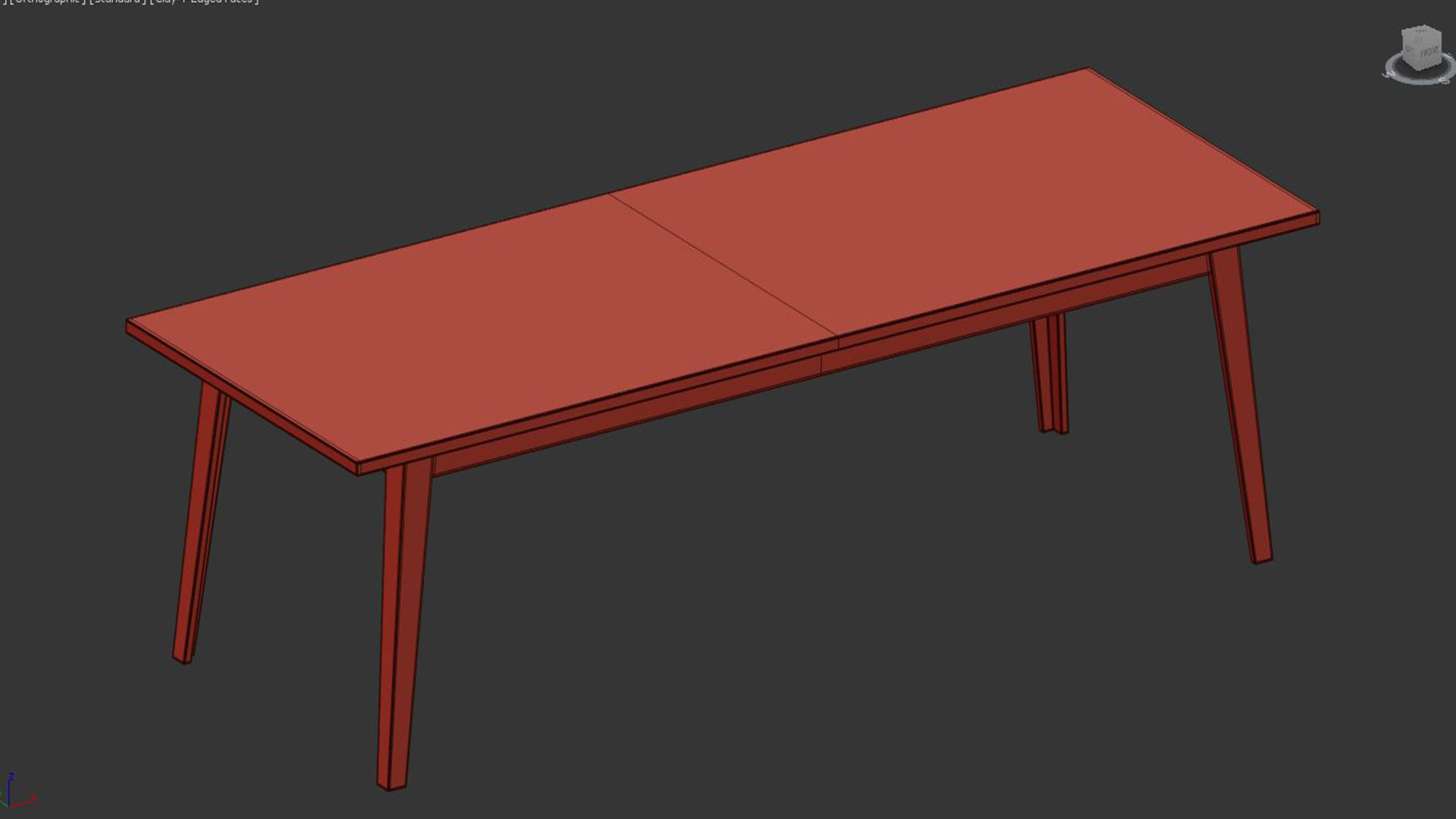 table EMILIA II Naturel 3D model_5