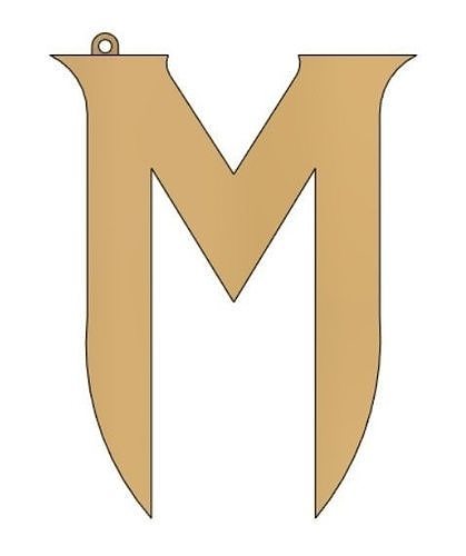 Morbius Keychain Free 3D print model