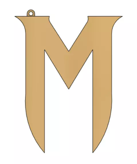 Morbius Keychain Free 3D print model_0