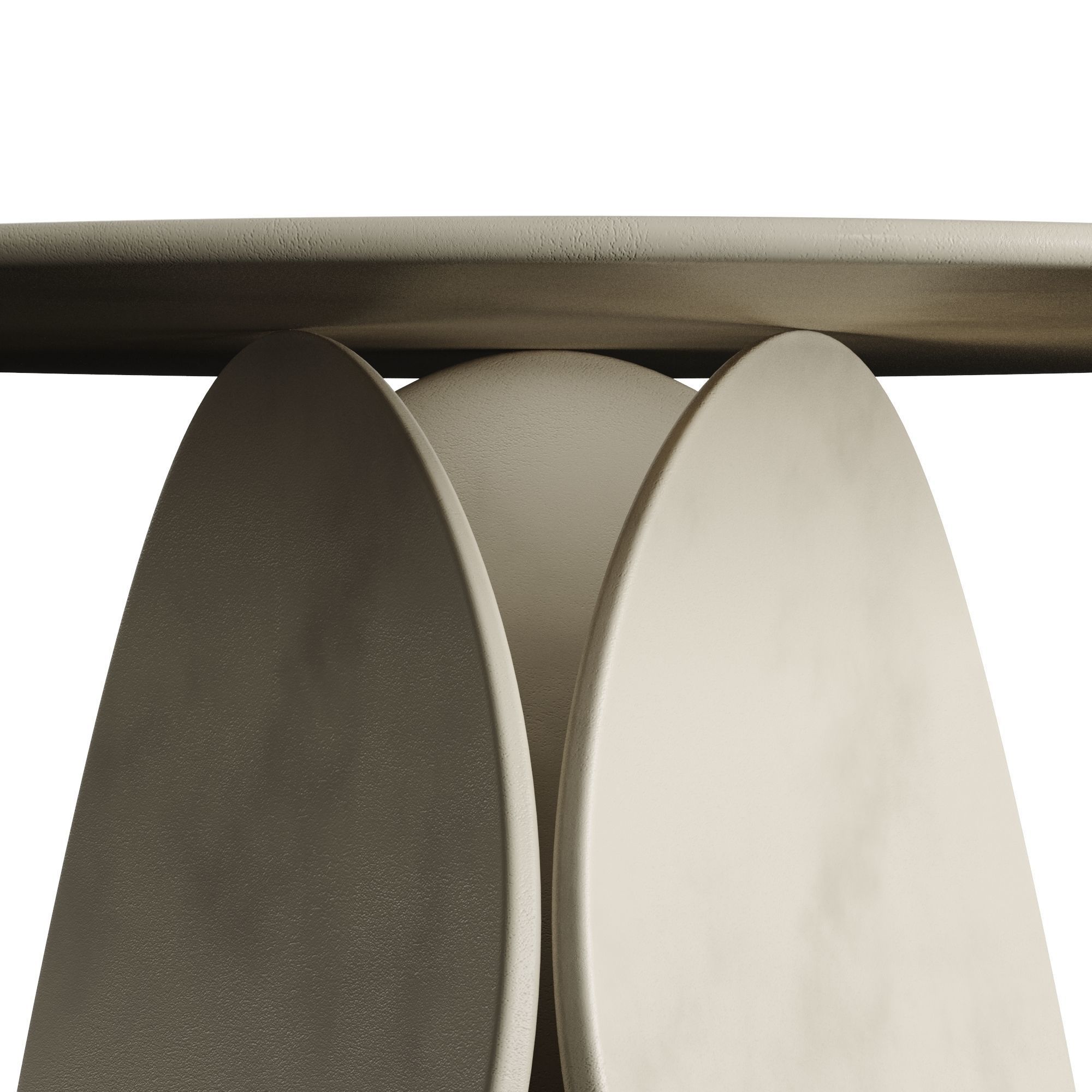 Cattelan Italia Maxim Argile Clay Table 3D model_4