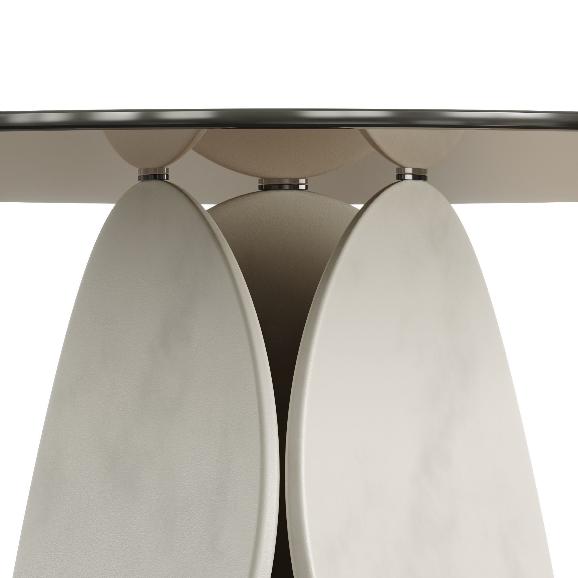 Cattelan Italia Maxim Argile Glass Table 3D model_4