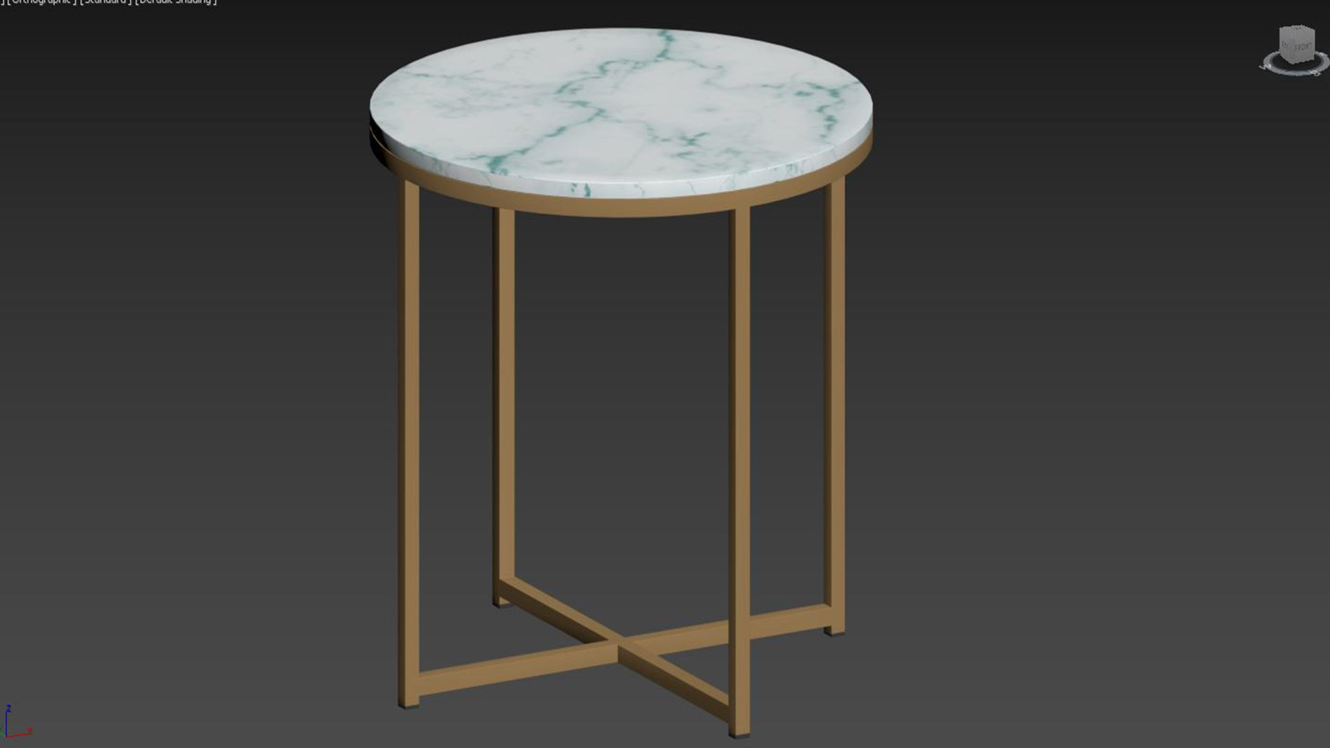 table Alisma 3D model_7