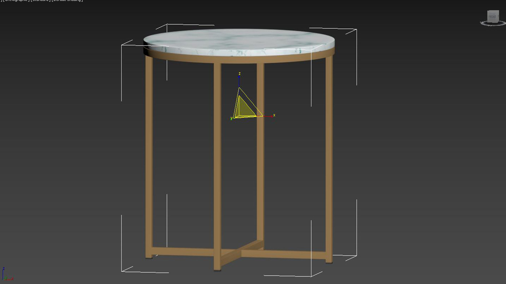 table Alisma 3D model_3