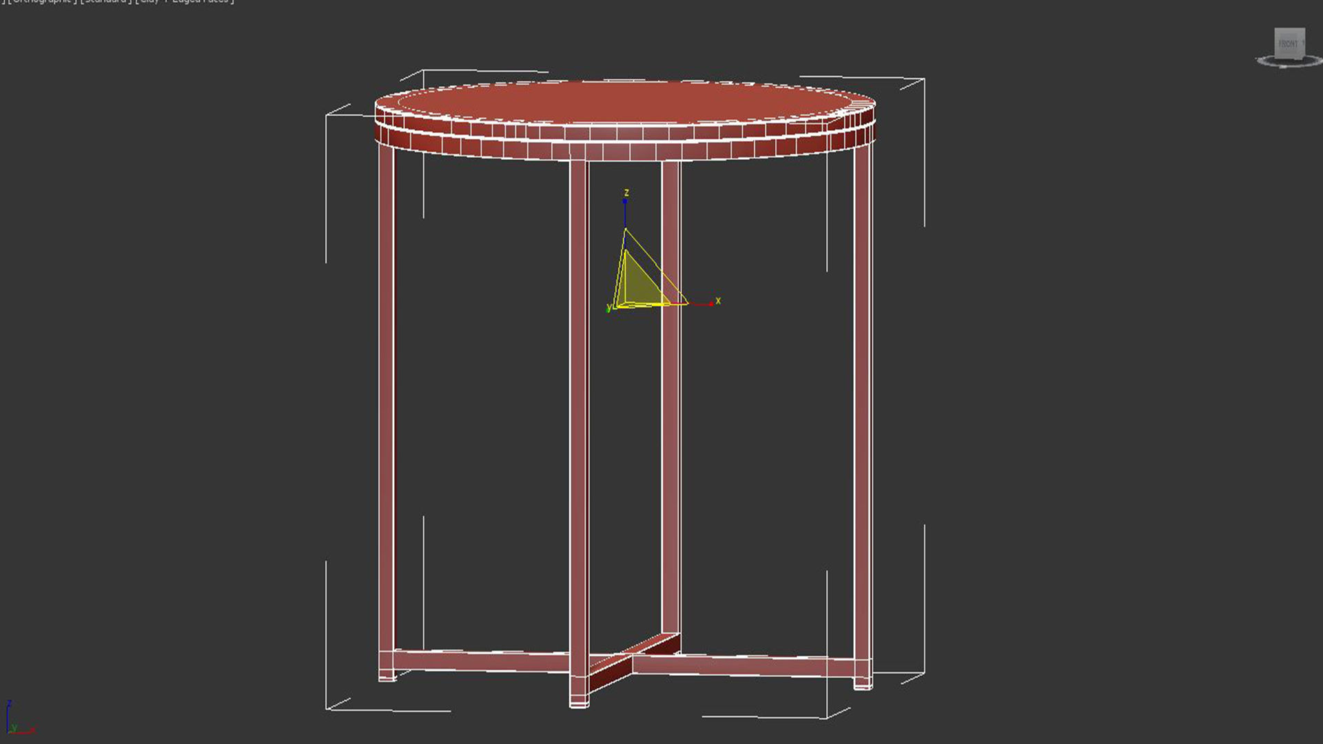 table Alisma 3D model_2